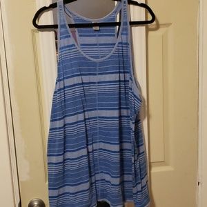 Lane bryant blue tank